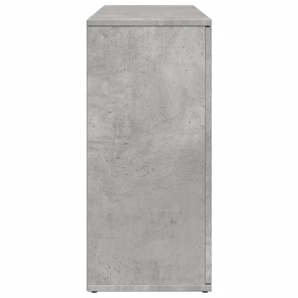 Skjenk Betonggrå 90,5X29,5X65 Cm Konstruert Tre