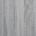 Kommode Grå Sonoma 91X35,5X74,5 Cm Konstruert Tre