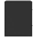 Veggmonterte Nattbord 2 Stk Svart 40X31X39,5 Cm