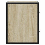 Veggmonterte Nattbord 2 Stk Sonoma Eik 40X31X39,5 Cm