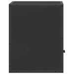 Veggmontert Nattbord Svart 40X31X39,5 Cm