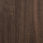 Veggmonterte Nattbord 2 Stk Brun Eik 40X31X39,5 Cm