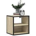 Veggmontert Nattbord Sonoma Eik 40X31X39,5 Cm