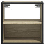 Veggmontert Nattbord Sonoma Eik 40X31X39,5 Cm