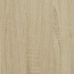 Salongbord Sonoma Eik 100X50X35 Cm Konstruert Tre Og Metall