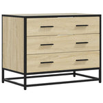 Kommode Sonoma Eik 70X41X56 Cm Konstruert Tre