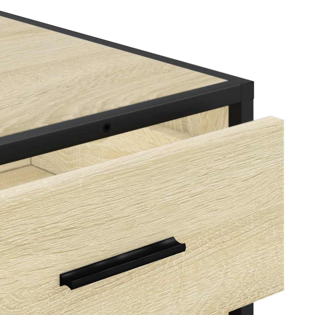 Kommode Sonoma Eik 70X41X56 Cm Konstruert Tre