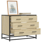 Kommode Sonoma Eik 70X41X56 Cm Konstruert Tre