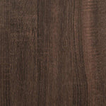 Kommode Brun Eik 70X41X70 Cm Konstruert Tre