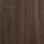 Kommode Brun Eik 70X41X70 Cm Konstruert Tre