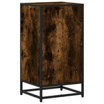 Bokhylle Røkt Eik 40X35X76 Cm Konstruert Tre