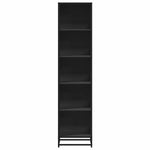 Bokhylle Svart 40X35X170,5 Cm Konstruert Tre