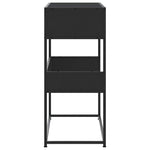 Konsollbord Svart 90X35X80 Cm Konstruert Tre