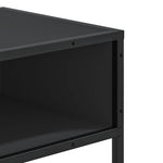 Konsollbord Svart 90X35X80 Cm Konstruert Tre