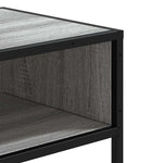 Konsollbord Grå Sonoma 90X35X80 Cm Konstruert Tre