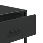 Konsollbord Svart 90X35X80 Cm Konstruert Tre