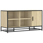 Skobenk Sonoma Eik 100X40X53,5 Cm Konstruert Tre Og Metall