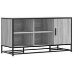 Skobenk Grå Sonoma 100X40X53,5 Cm Konstruert Tre Og Metall