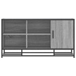 Skobenk Grå Sonoma 100X40X53,5 Cm Konstruert Tre Og Metall