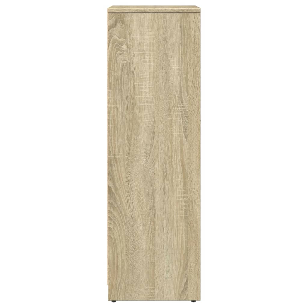 Baderomsskap Sonoma Eik 30X30X95 Cm Sponplate