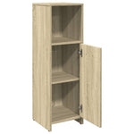 Baderomsskap Sonoma Eik 30X30X95 Cm Sponplate