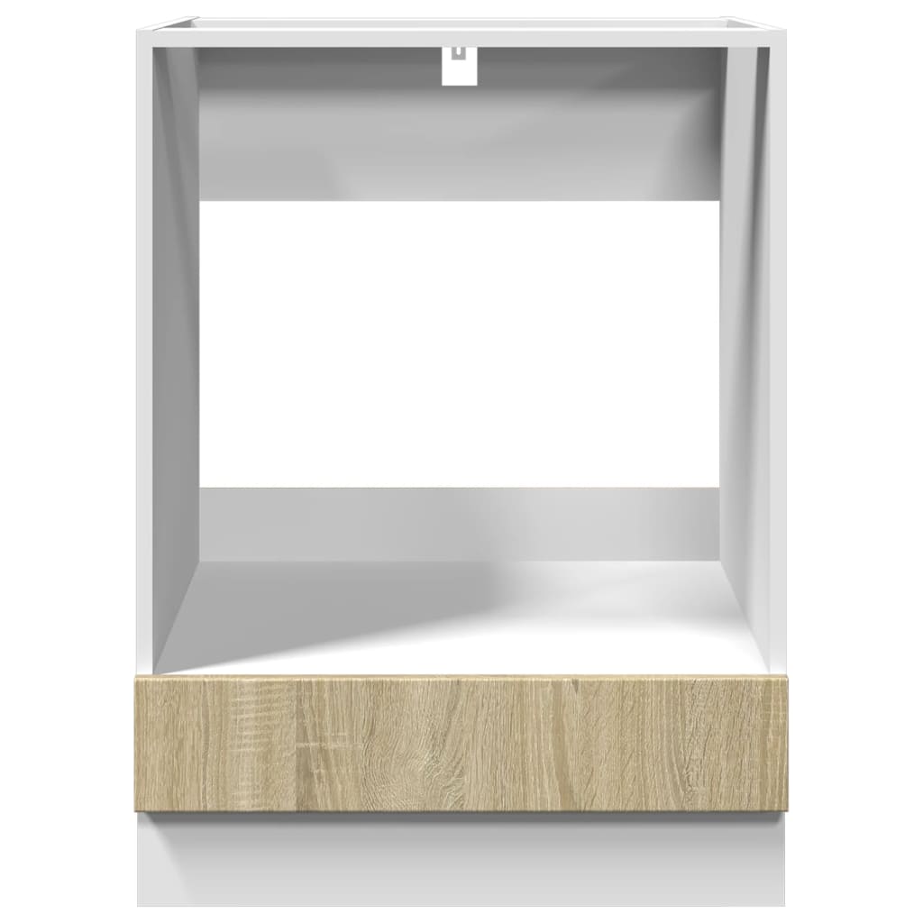 Ovnskap Sonoma Eik 60X46X81,5 Cm Sponplate