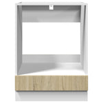 Ovnskap Sonoma Eik 60X46X81,5 Cm Sponplate