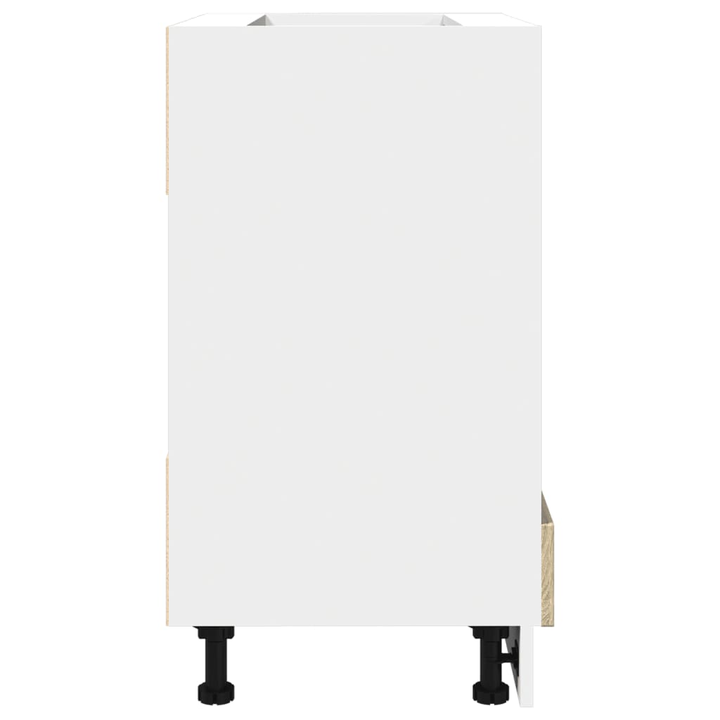 Ovnskap Sonoma Eik 60X46X81,5 Cm Sponplate