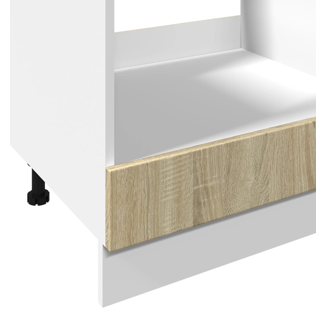 Ovnskap Sonoma Eik 60X46X81,5 Cm Sponplate