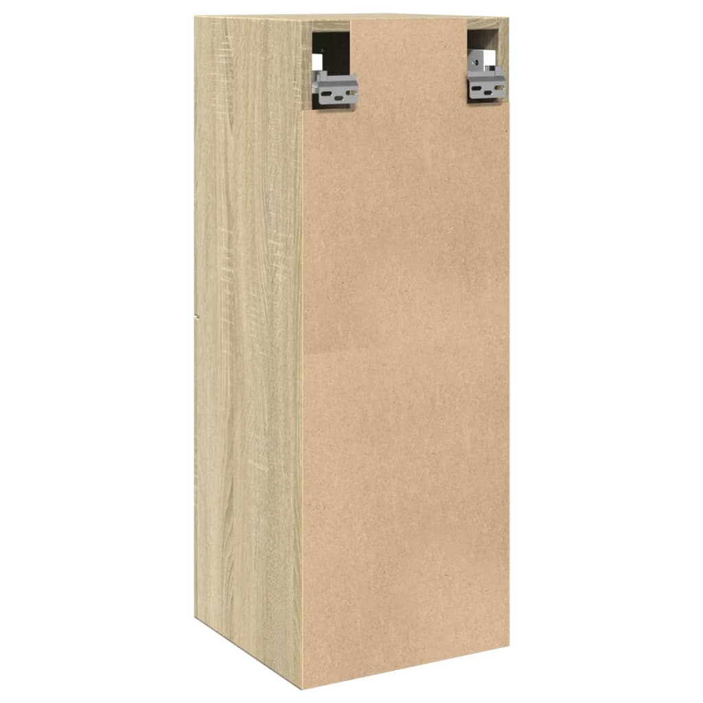 Baderomsskap Sonoma Eik 30X30X80 Cm Sponplate
