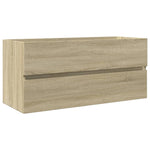 Servantskap Sonoma Eik 100X38,5X45 Cm Konstruert Tre