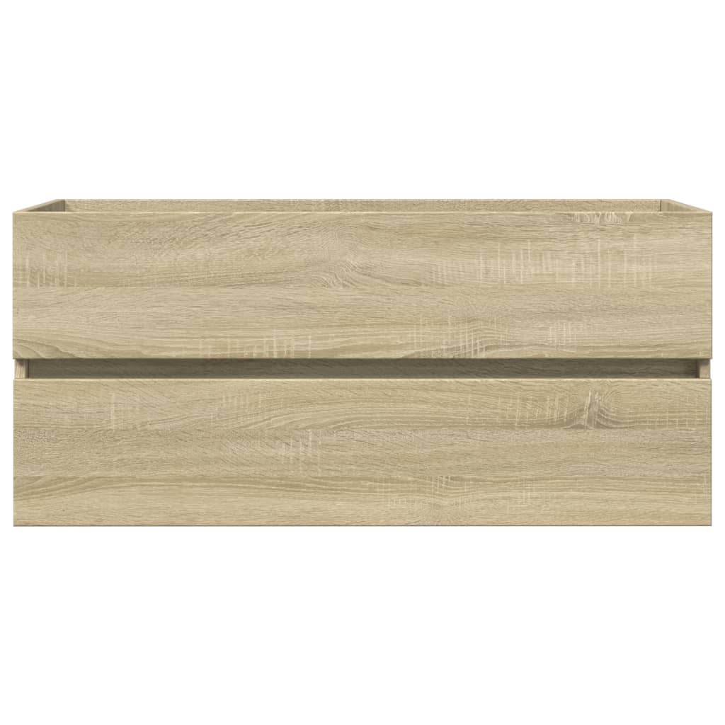 Servantskap Sonoma Eik 100X38,5X45 Cm Konstruert Tre