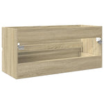 Servantskap Sonoma Eik 100X38,5X45 Cm Konstruert Tre