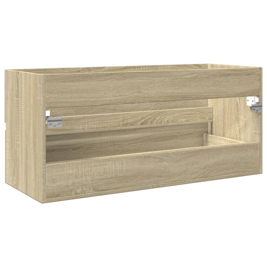 Servantskap Sonoma Eik 100X38,5X45 Cm Konstruert Tre