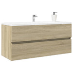 Servantskap Sonoma Eik 100X38,5X45 Cm Konstruert Tre