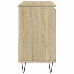 Baderomsskap Sonoma Eik 65X33X60 Cm Konstruert Tre