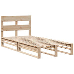 Sengeramme Uten Madrass 90X200 Cm Heltre Furu