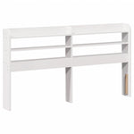 Hodegavl Med Hyller Hvit 160 Cm Heltre Furu