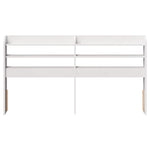 Hodegavl Med Hyller Hvit 160 Cm Heltre Furu