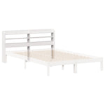 Hodegavl Med Hyller Hvit 140 Cm Heltre Furu