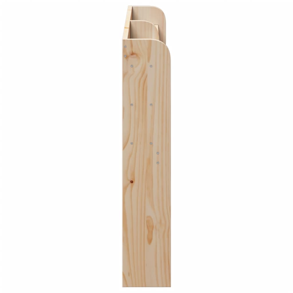 Hodegavl Med Hyller Voksbrun 135 Cm Heltre Furu