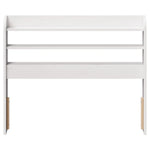 Hodegavl Med Hyller Hvit 90 Cm Heltre Furu