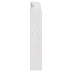 Hodegavl Med Hyller Hvit 90 Cm Heltre Furu