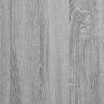 Sengeramme Med Hodegavl Grå Sonoma 160X200 Cm Konstruert Tre