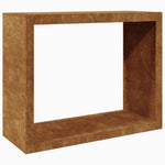 Vedstativ 100X40X80 Cm Oksidert Stål