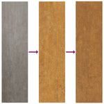 Vedstativ 100X40X80 Cm Oksidert Stål