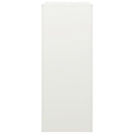 Vedstativ Hvit 60X40X100 Cm Stål