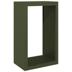 Vedstativ Grønn 60X40X100 Cm Stål
