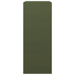 Vedstativ Grønn 60X40X100 Cm Stål