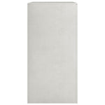 Vedstativ 60X40X80 Cm Rustfritt Stål